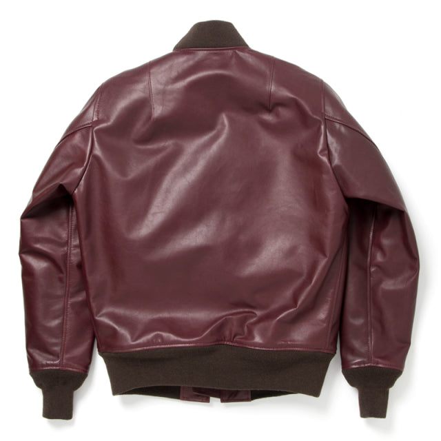 MA-1 レザージャケット【4529】