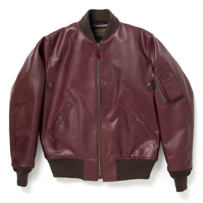 MA-1 レザージャケット【4529】