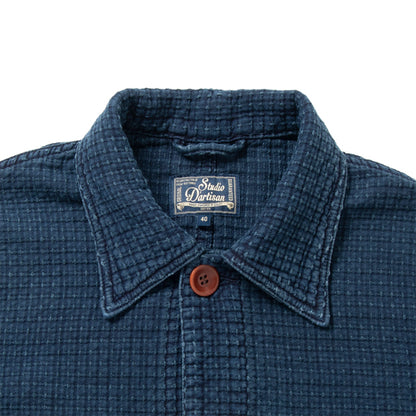 USEDインディゴ刺し子ジャケット【4569U】