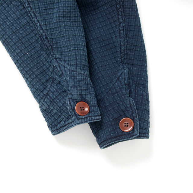 インディゴ刺し子ジャケット【4569】