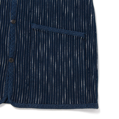 RAIN刺し子ジャケット【4587】