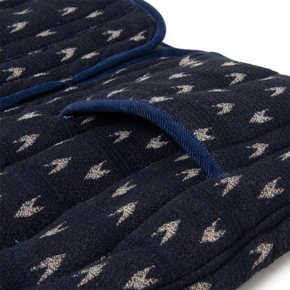 矢絣インディゴ刺し子ジャケット【4597】