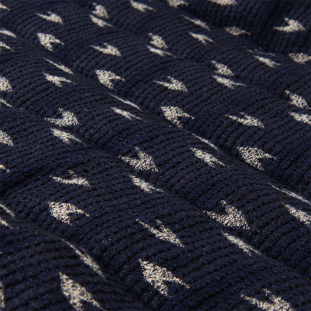 矢絣インディゴ刺し子ジャケット【4597】