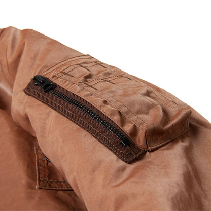 柿渋染めMA-1ジャケット【4599】