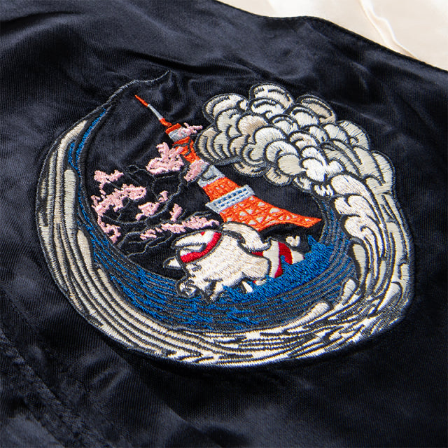 サテンスカジャン【4600】