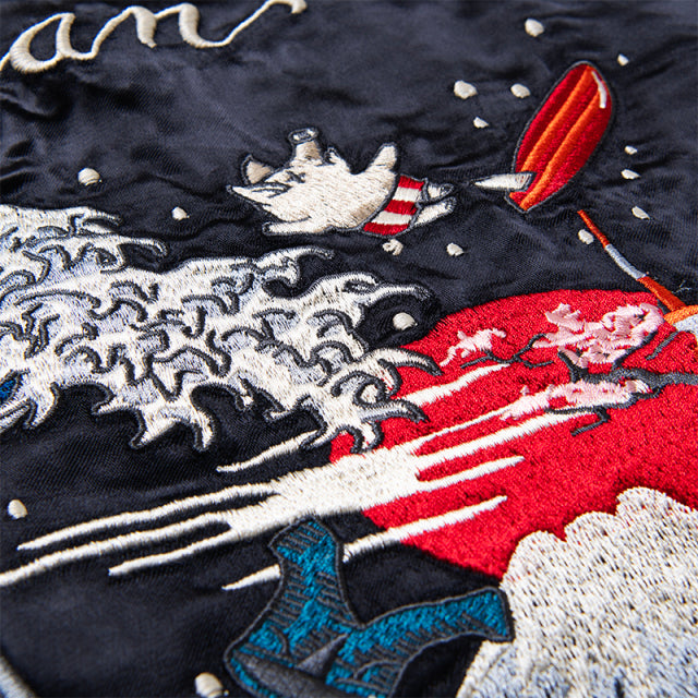 サテンスカジャン【4600】