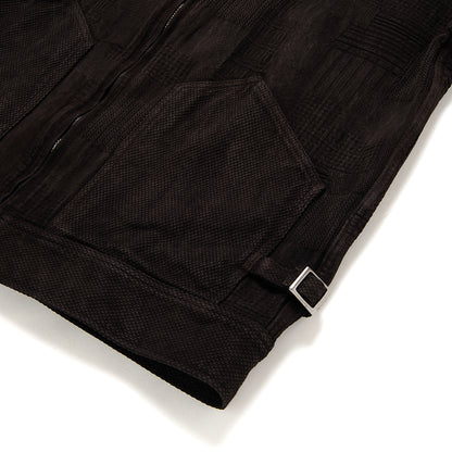 奄美泥染BOROジャガードジャケット【4604】