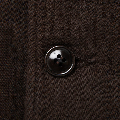 奄美泥染BOROジャガードベスト【4605】