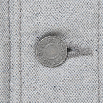 アップサイクルインディゴキャンバスカバーオール【4607】