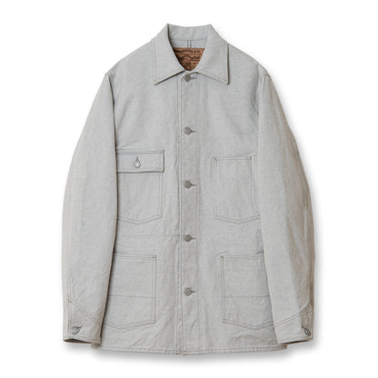 アップサイクルインディゴキャンバスカバーオール【4607】