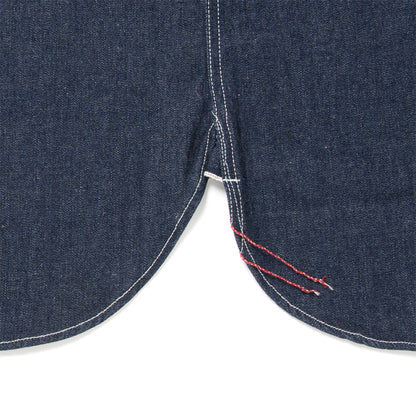 デニム半袖ワークシャツ【5333B-S】