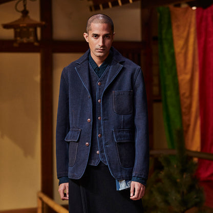 KAKISHIBU SASHIKO ジャケット【4524】