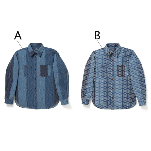 KATSUO SASHIKOシャツ【5658】