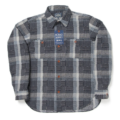 NORAGI SASHIKO カラーシャツ【5666】