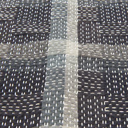 NORAGI SASHIKO半袖カラーシャツ【5667】