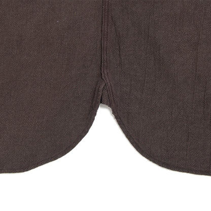 奄美泥染 鯉口シャツ【5672】