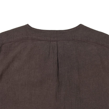 奄美泥染 鯉口シャツ【5672】