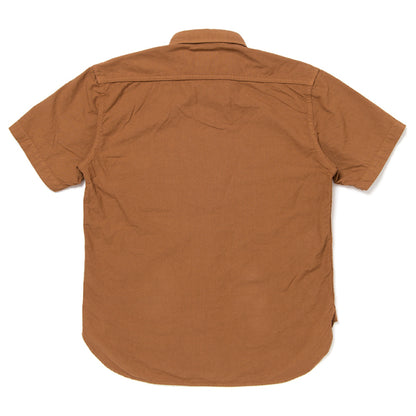 柿渋染め半袖シャツ【5675-KAKI】