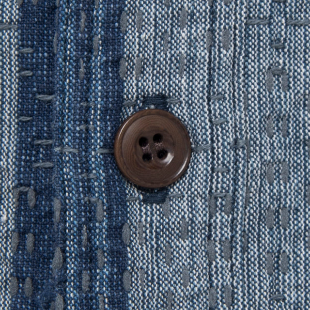 NORAGI KASURI SASHIKOシャツ【5676】