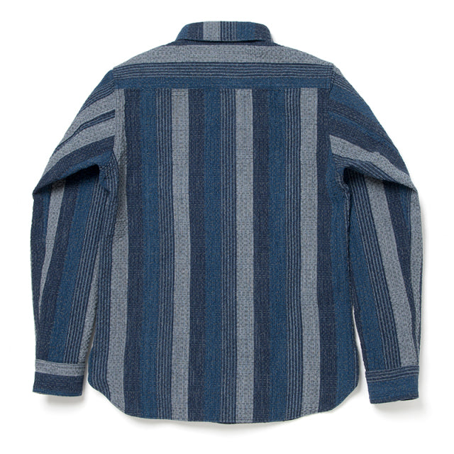 NORAGI KASURI SASHIKOシャツ【5676】