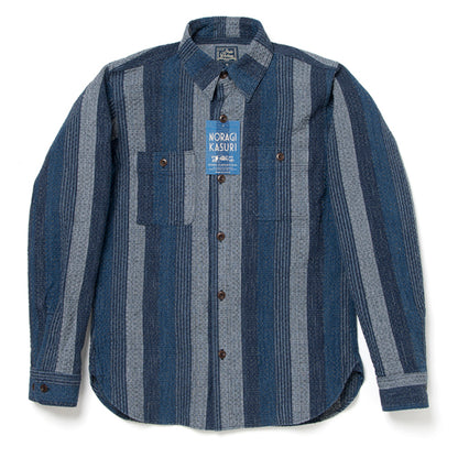 NORAGI KASURI SASHIKOシャツ【5676】