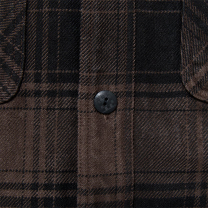 奄美泥染ネルシャツ【5678-DORO】