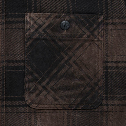 奄美泥染ネルシャツ【5678-DORO】