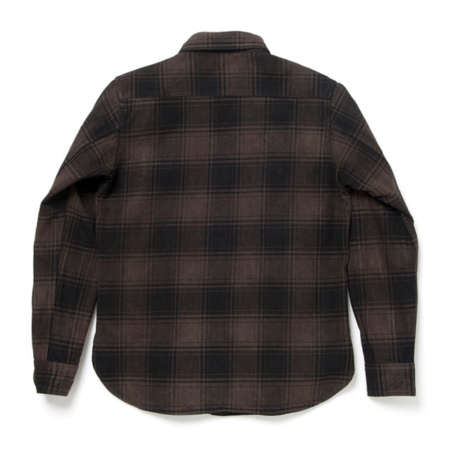 奄美泥染ネルシャツ【5678-DORO】