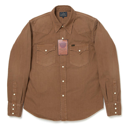 草木染めデニムシャツ【5680】