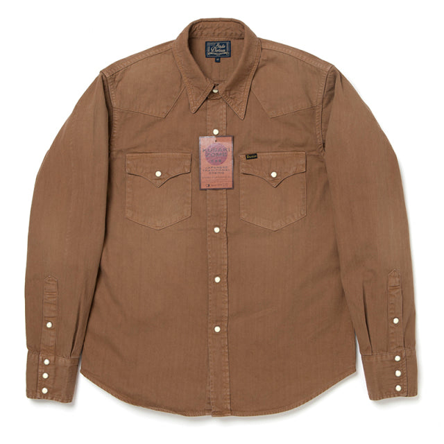 草木染めデニムシャツ【5680】