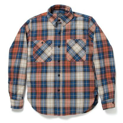 ヘヴィーネルチェックシャツ【5685】