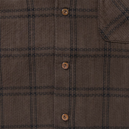 奄美泥染刺し子シャツ【5690】