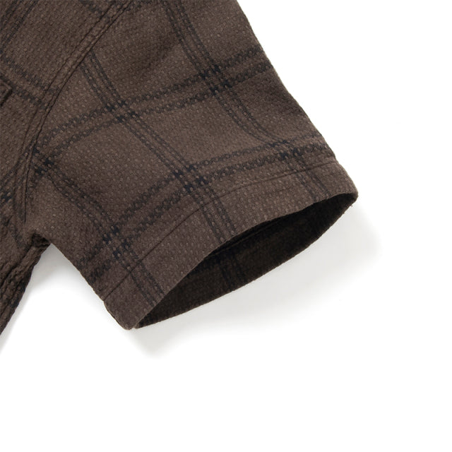 奄美泥染刺し子シャツ【5690】