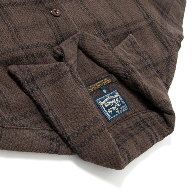 奄美泥染刺し子シャツ【5690】