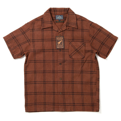 奄美泥染刺し子シャツ【5690】