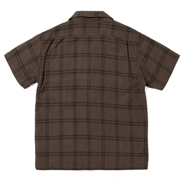 奄美泥染刺し子シャツ【5690】