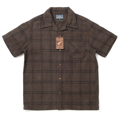 奄美泥染刺し子シャツ【5690】