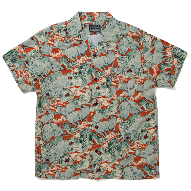 百豚アロハシャツ【5691】