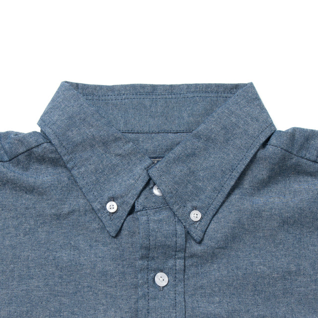 半袖シャンブレーボタンダウンシャツ【5694】