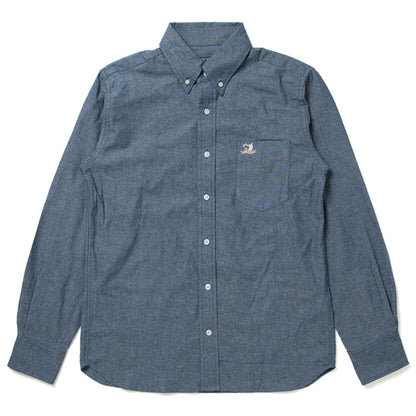 シャンブレーボタンダウンシャツ【5693】