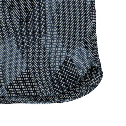 ツギハギ刺し子シャツ【5699】