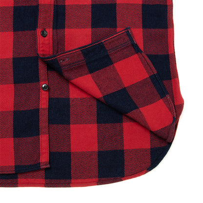 インディゴチェックシャツ【5703】