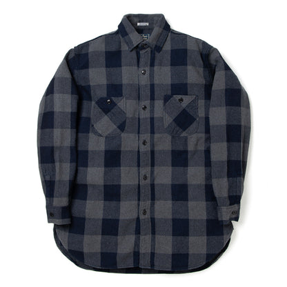 インディゴチェックシャツ【5703】