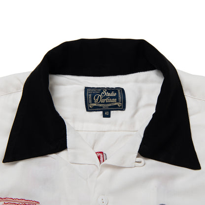 刺繍ボーリングシャツ【5710】