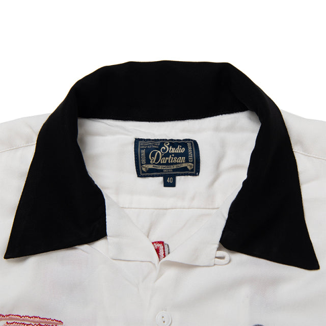 刺繍ボーリングシャツ【5710】