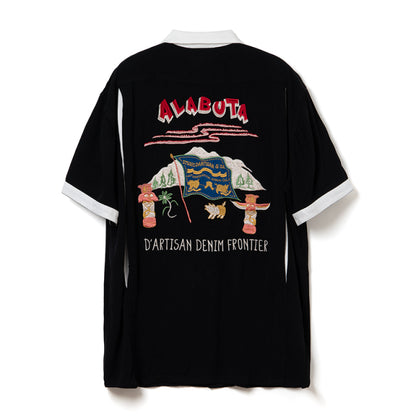 刺繍ボーリングシャツ【5710】