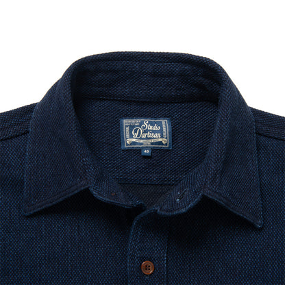 ヘビーウェイト刺し子シャツ【5713】