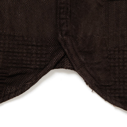 奄美泥染BOROジャガードシャツ【5717】