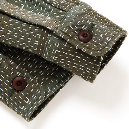 NORAGI ARMY SASHIKO 長袖シャツ【5718】