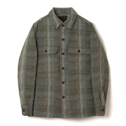 NORAGI ARMY SASHIKO 長袖シャツ【5718】